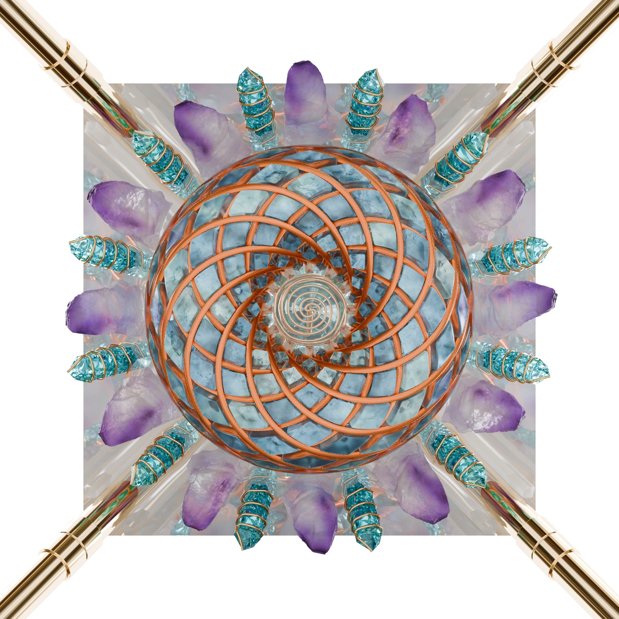 Aqua Superluminal – iPyramids i9 Giza Quantum Vortex & Shield